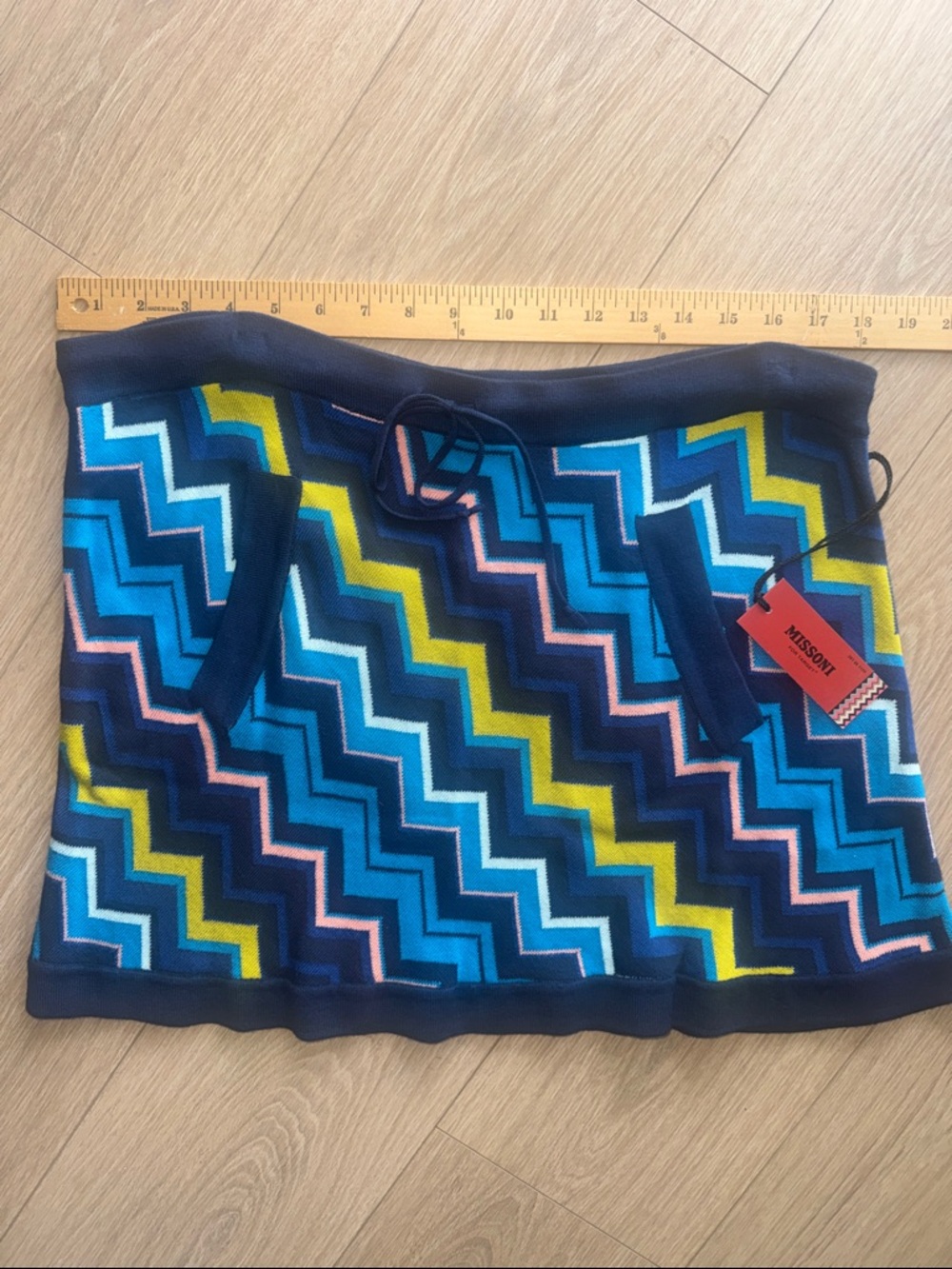 Missoni for Target Sweater Skirt Blue Size XL - Picture 5 of 10
